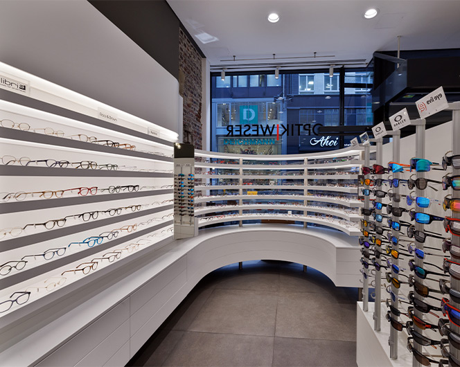 Ladengeschäft Markenbrillen – Optikhaus Weser
