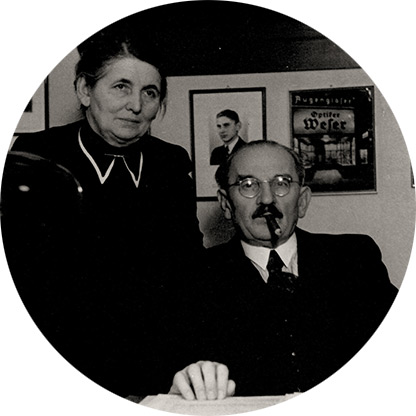 Zeitreise: Gründer Bruno Weser und Elisabeth Weser, geb. Leuschner