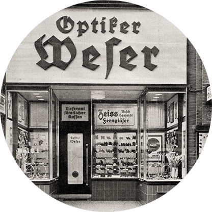 Zeitreise: Fachgeschäft in der Mönckebergstraße 7, 1935 – Optikhaus Weser